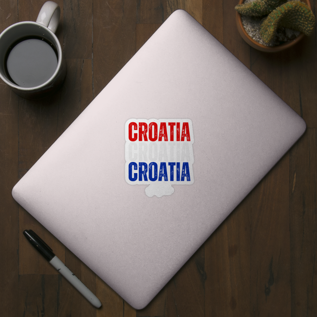 Croatia flag, croatian flag by eka123